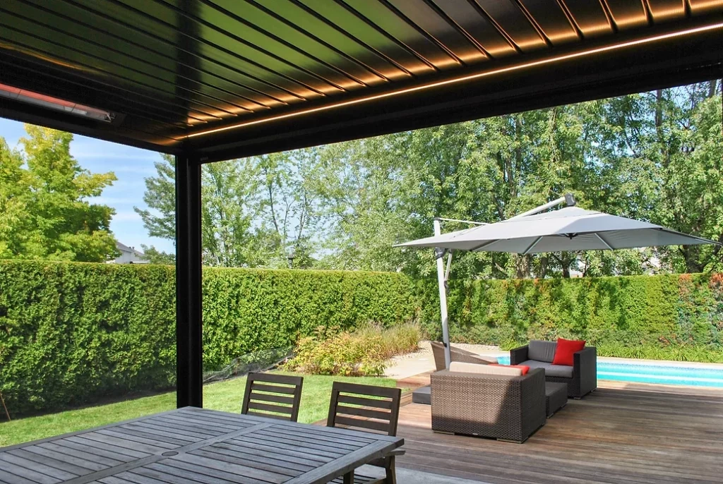 Réalisation pergola Québec 7