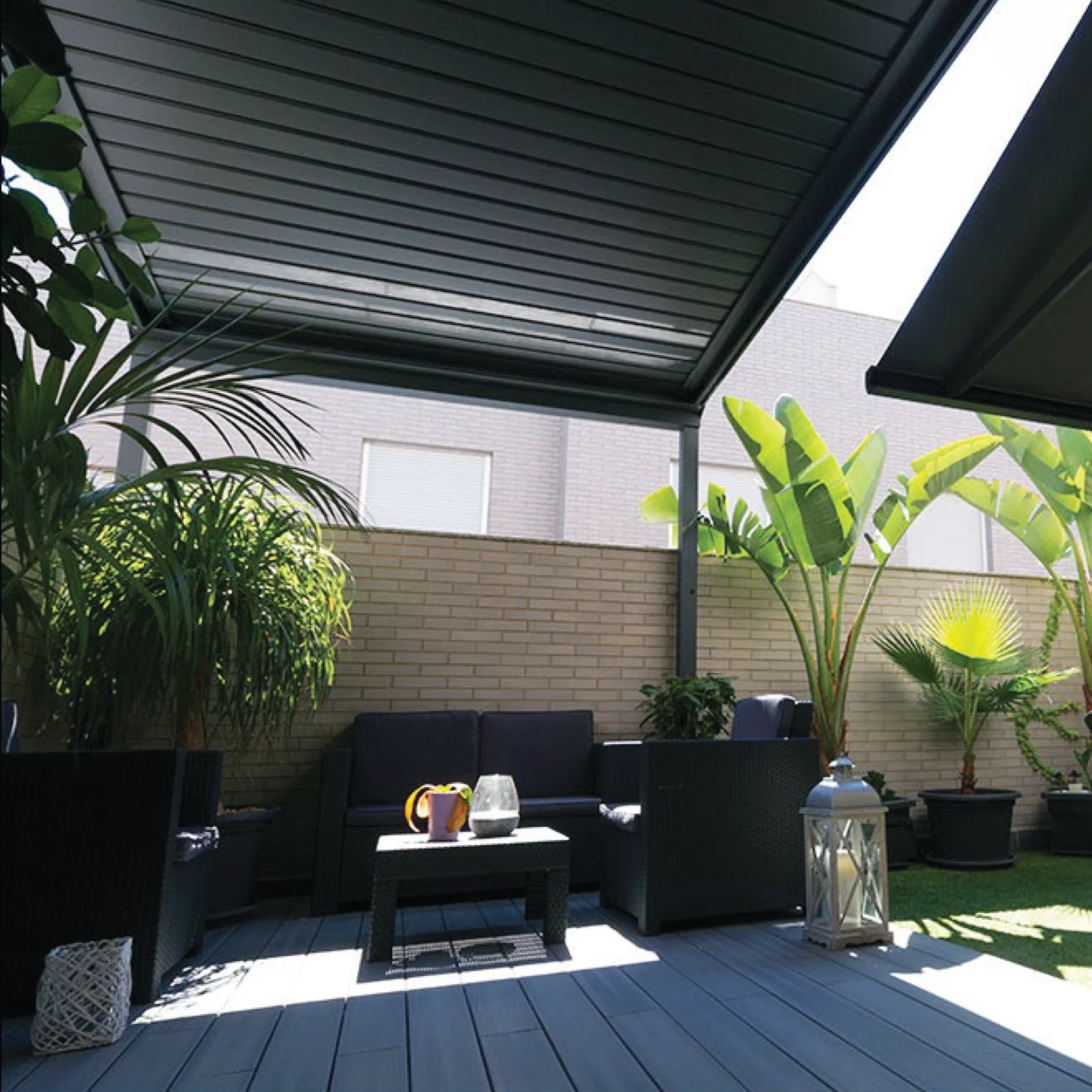 Réalisation pergola Québec 1