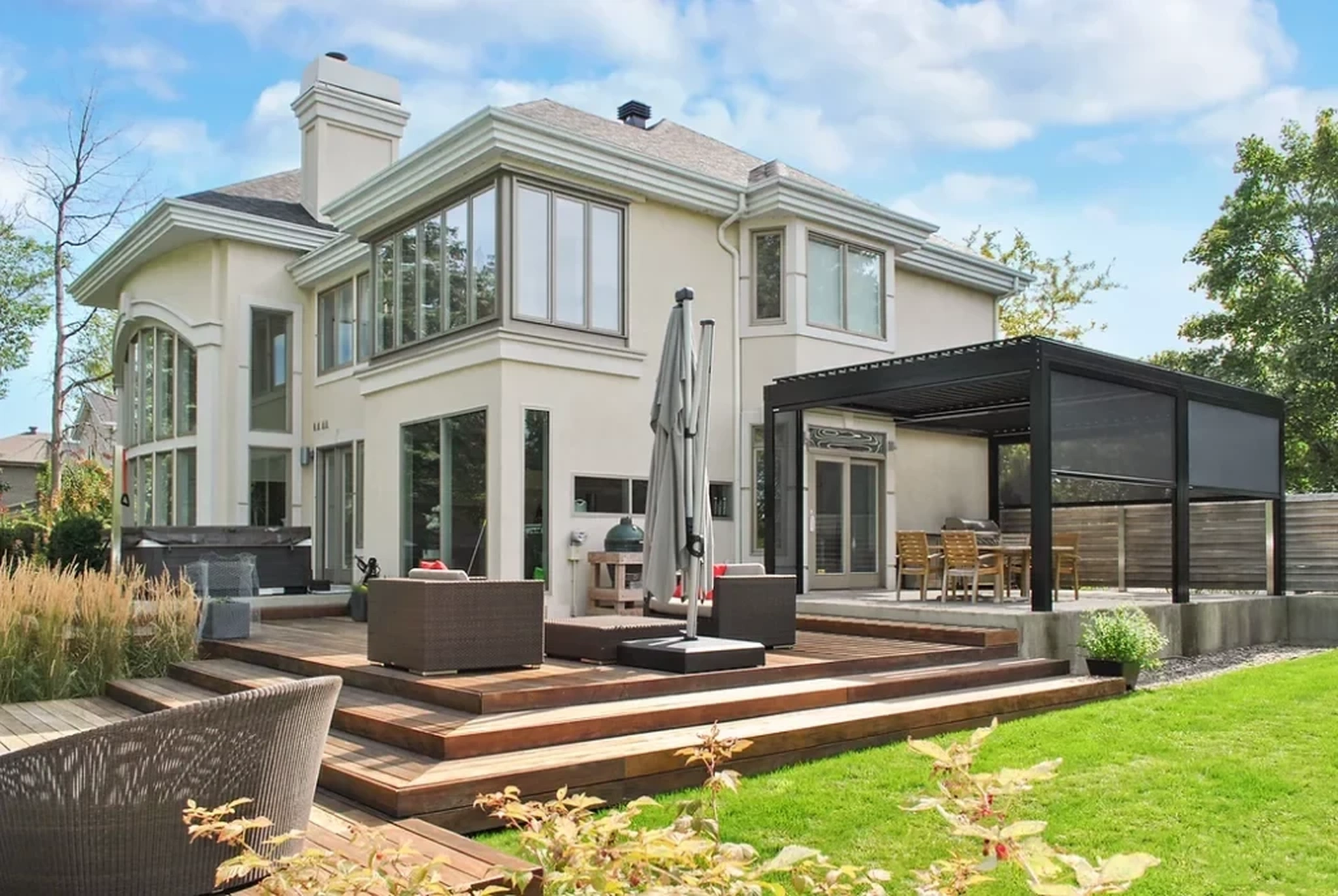 Réalisation pergola Québec 2